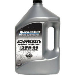 Масло 25W50 4л Quicksilver 4-Stroke Synthetic Blend полусинт (858084QE1)